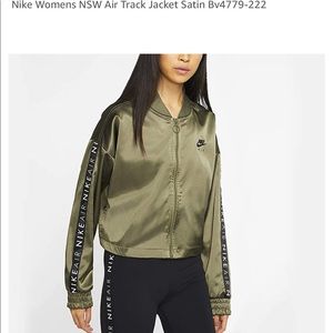 Nike Womens NSW Air Track Jacket Satin Bv4779-222